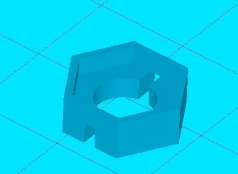 Lock Plate for Wheel bearing Nut on Golf II (Jumbo)