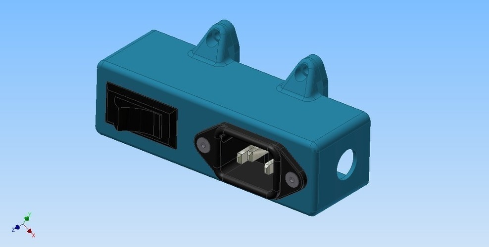 P3Steel Switch Case 3D Print 102521