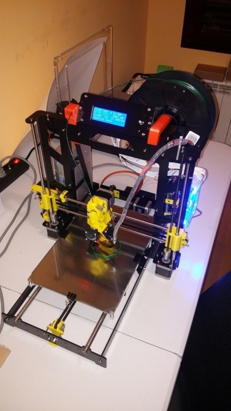 Spool Holder and Filament Guide for P3Steel V3/V4