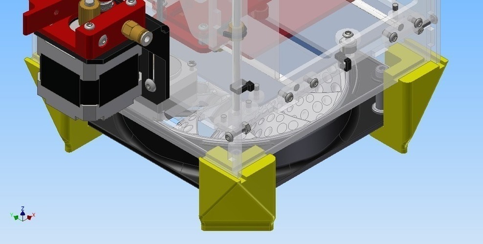 Fan System Fabrikator Mini (Tinyboy) 3D Print 102527