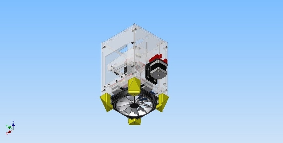 Fan System Fabrikator Mini (Tinyboy) 3D Print 102528