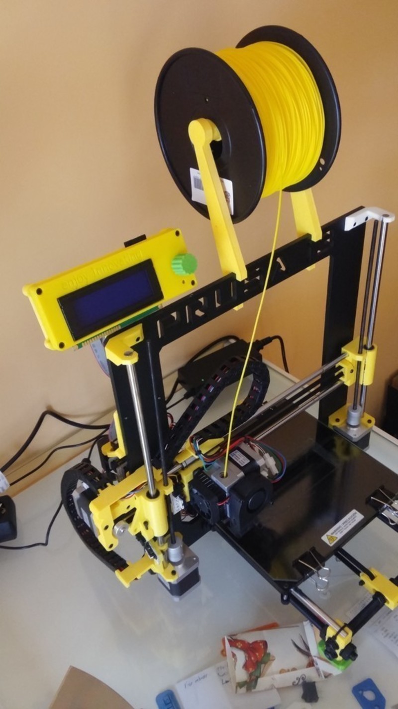 LCD Front Case (Prusa i3 Hephestos)