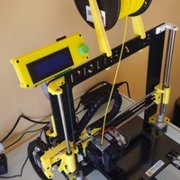 Small LCD Front Case (Prusa i3 Hephestos) 3D Printing 102531