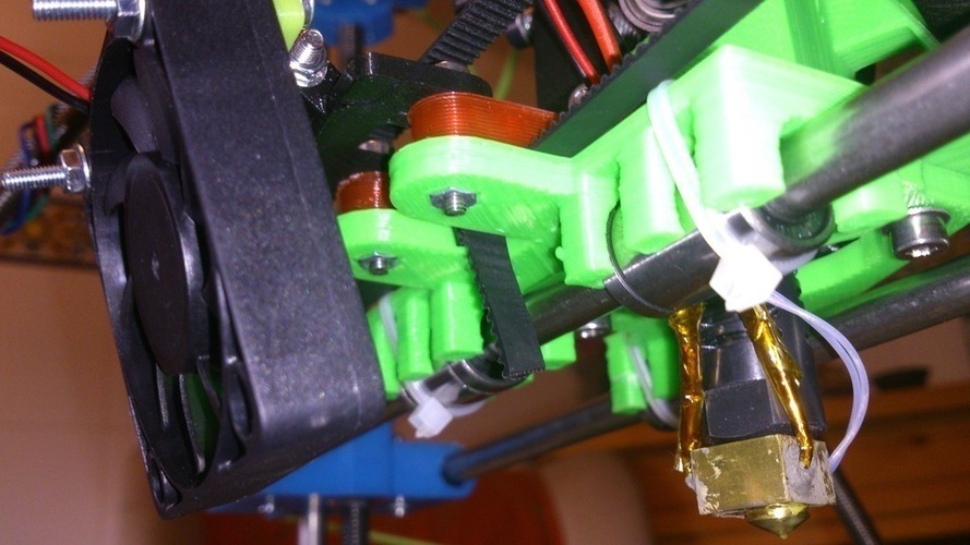 Fan duct Greg's Extruder J-Head V2.0 3D Print 102547