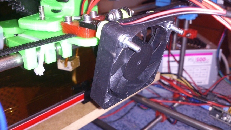 Fan duct Greg's Extruder J-Head V2.0 3D Print 102550