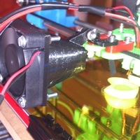 Small J-Head Fan Duct - Prusa I2 - Greg's Extruder 3D Printing 102551