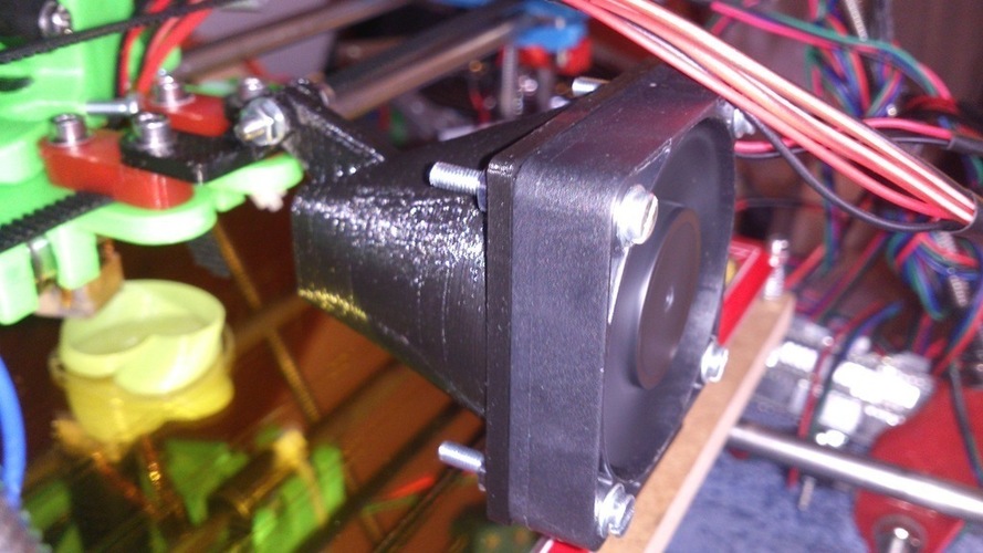 J-Head Fan Duct - Prusa I2 - Greg's Extruder 3D Print 102552