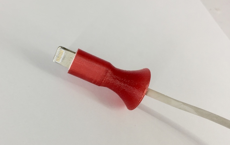 Apple Lightning-Cable Saver v.2.0 3D Print 102556