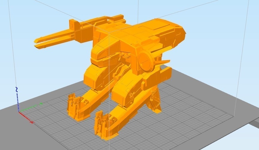 Detailed Metal Gear Rex