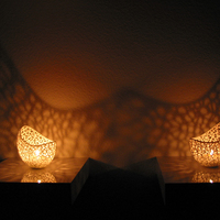 Filigree double wall tealight holder - Thumbnail 5