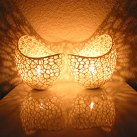 Filigree double wall tealight holder - Thumbnail 7