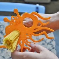 Small Fliying Spaghetti Monster Portion Measurer 3D Printing 102628