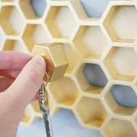 Small Honey Key Chain 3D Printing 102657