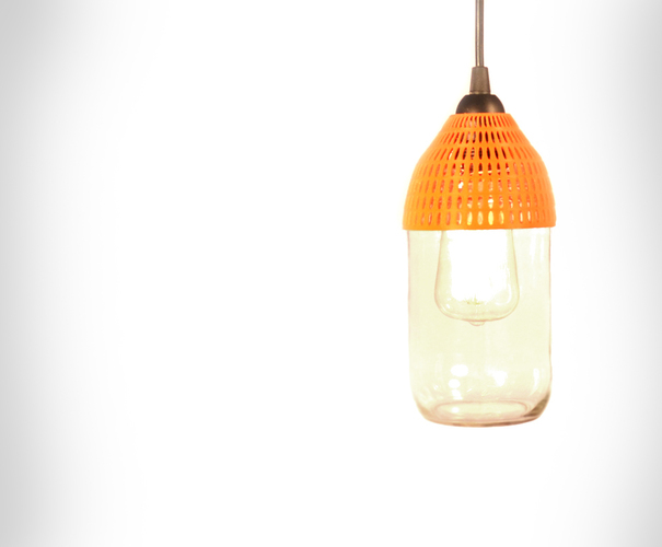 Masson jar lamp by Samuel Bernier, Project RE_ 3D Print 102722