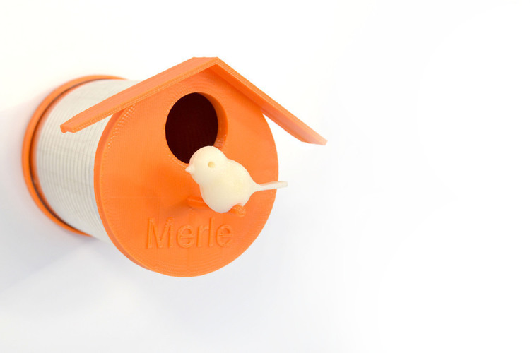Tin can Bird house by Samuel Bernier, Project RE_ 3D Print 102730