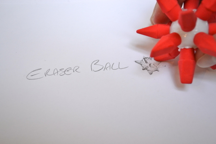 Eraser ball 3D Print 102738