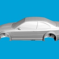 Small BMW araba car oyuncak games 3D Printing 102786