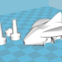 Small Bebekler icin Jet Ucak 3D Printing 102797