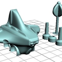 Small Bebekler icin Uzay Gemisi 3D Printing 102799