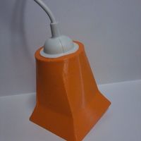 Small Truncated pyramid lampshade 3D Printing 102829
