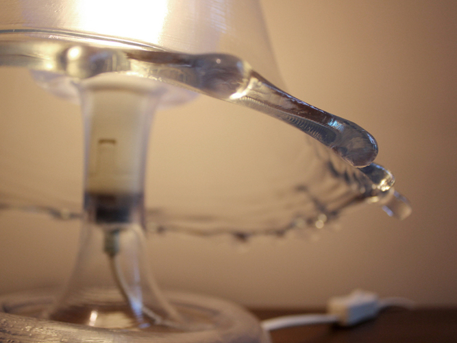Splash Lamp - Beautifully Captures a Moment of Liquid Art 3D Print 102897
