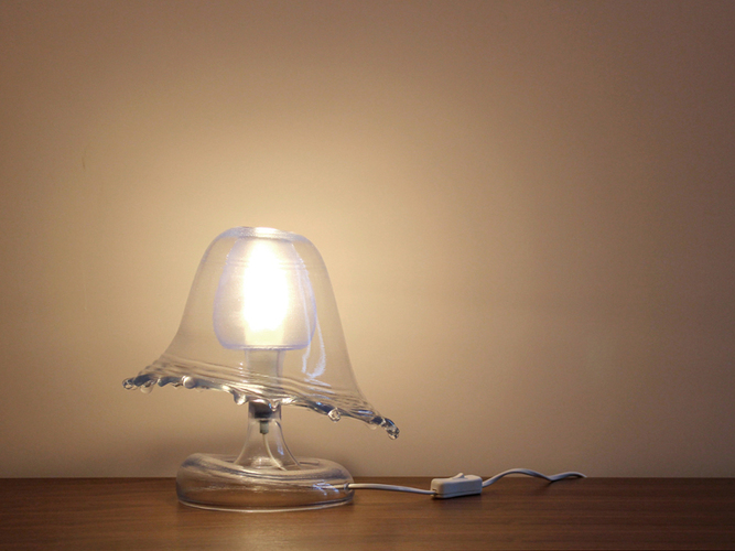 Splash Lamp - Beautifully Captures a Moment of Liquid Art 3D Print 102898