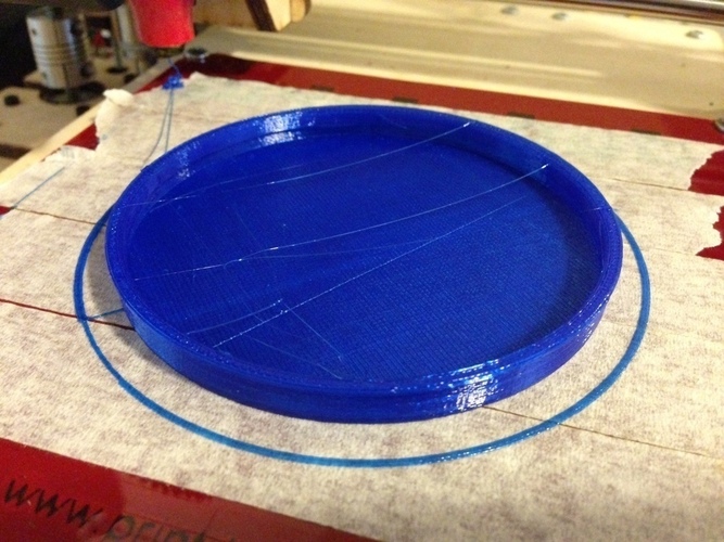 Lid for Cat Food Can made from NinjaFlex 3D Print 102904