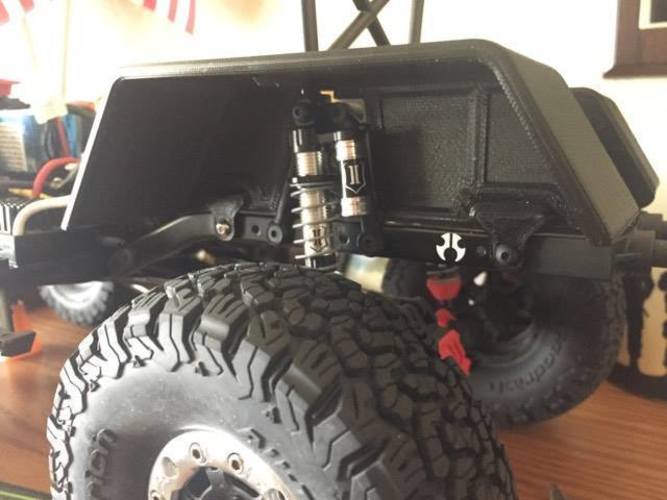 SCX-10 II Fenders 3D Print 103001