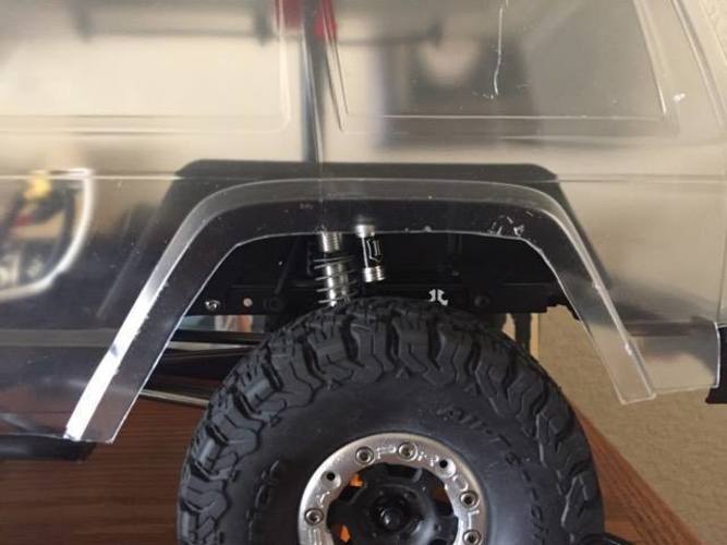 SCX-10 II Fenders 3D Print 103003