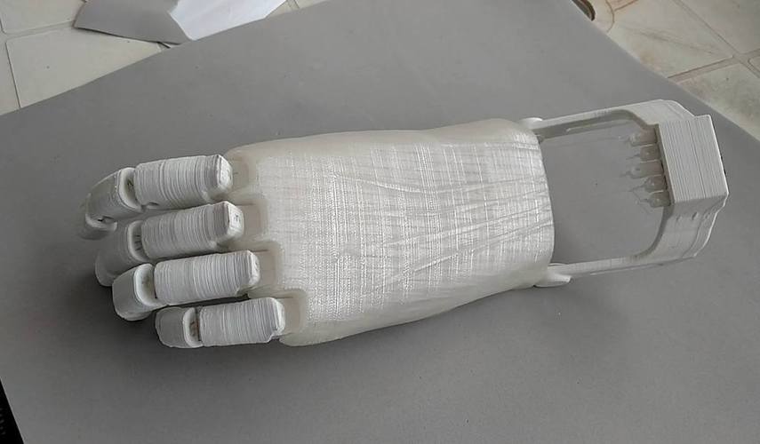 Flexy hand remix 3D Print 103014