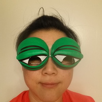 Pepe the Frog Holloween Costume Eyeglasses Tie-on - Thumbnail 12
