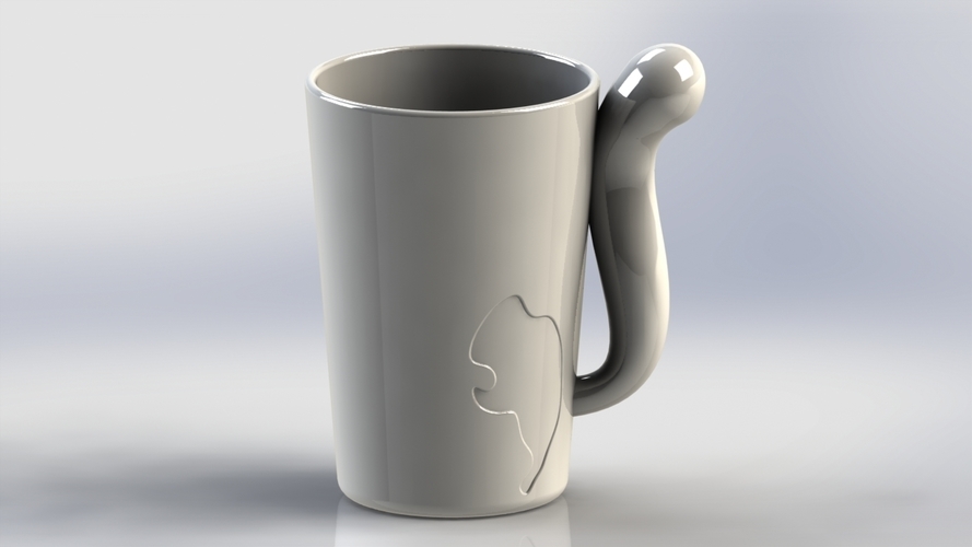 squirrel cup  3D Print 103028