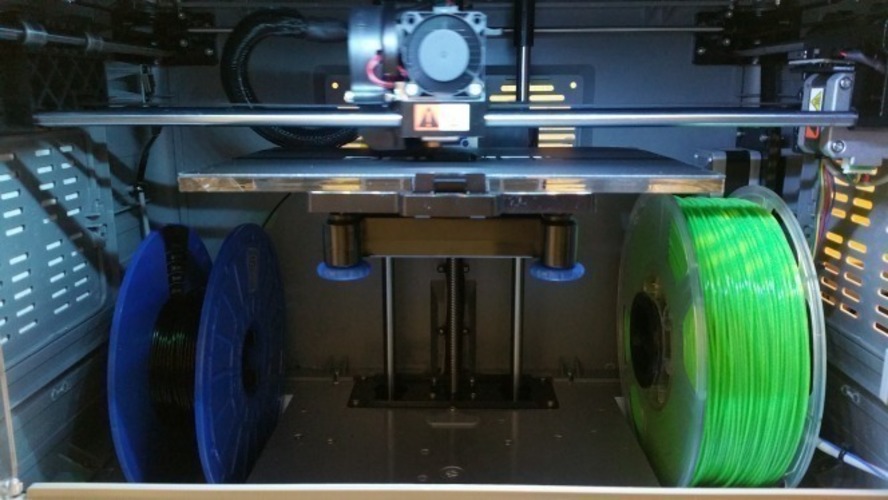 Dremel 3D filament spool holder for 123-3D housebrand spools 3D Print 103035