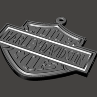 Harley Davidson Keychain - Thumbnail 2