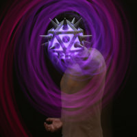 Glowing Icosahedron Mace with Spikes - Thumbnail 9