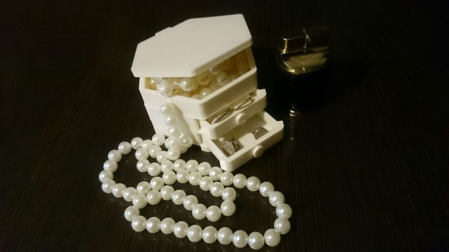 Minimal Jewelry Box 3D Print 103078