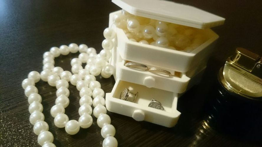 Minimal Jewelry Box 3D Print 103079