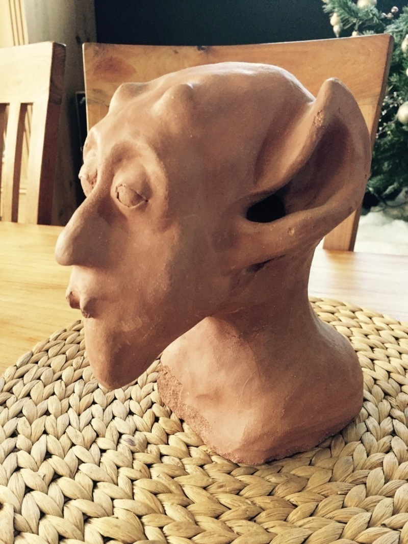 Satan sculpture scanned