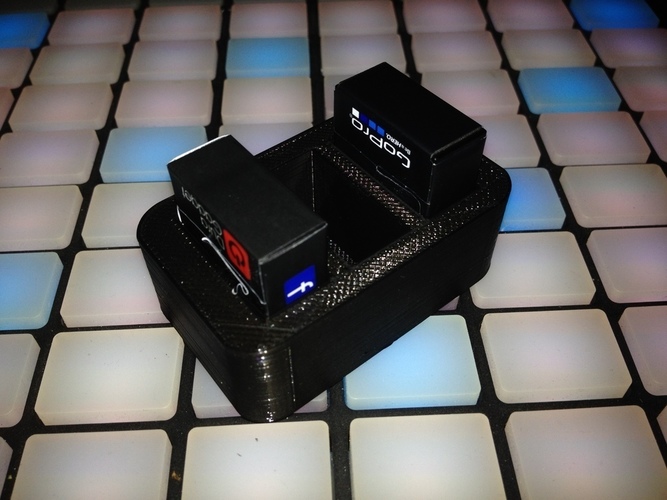 Go Pro Hero3 Battery box 3D Print 103099