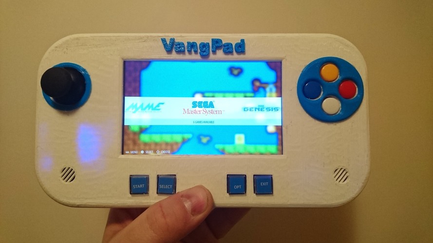 Vangpad - Game console 3D Print 103153
