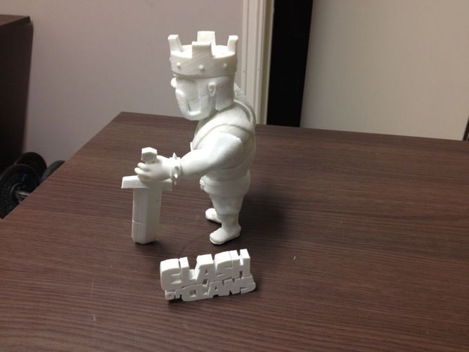 CLASH OF CLANS BARBARIAN KING  3D Print 103189