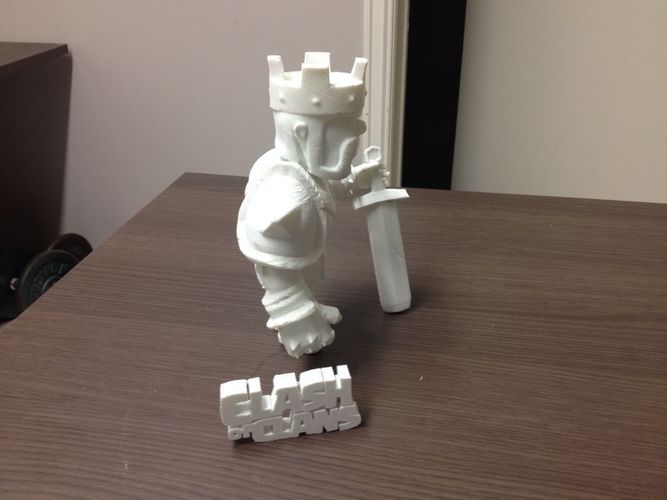 CLASH OF CLANS BARBARIAN KING  3D Print 103190