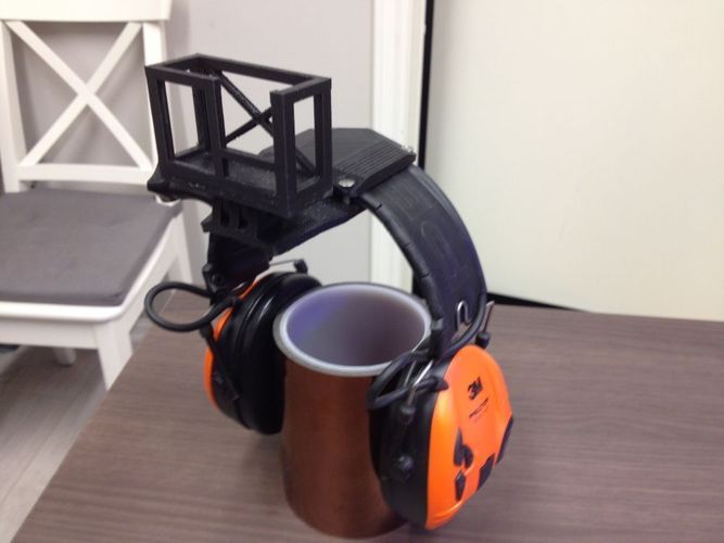 GoPro Headmount for headgear 3D Print 103193