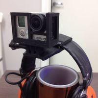 GoPro Headmount for headgear - Thumbnail 4
