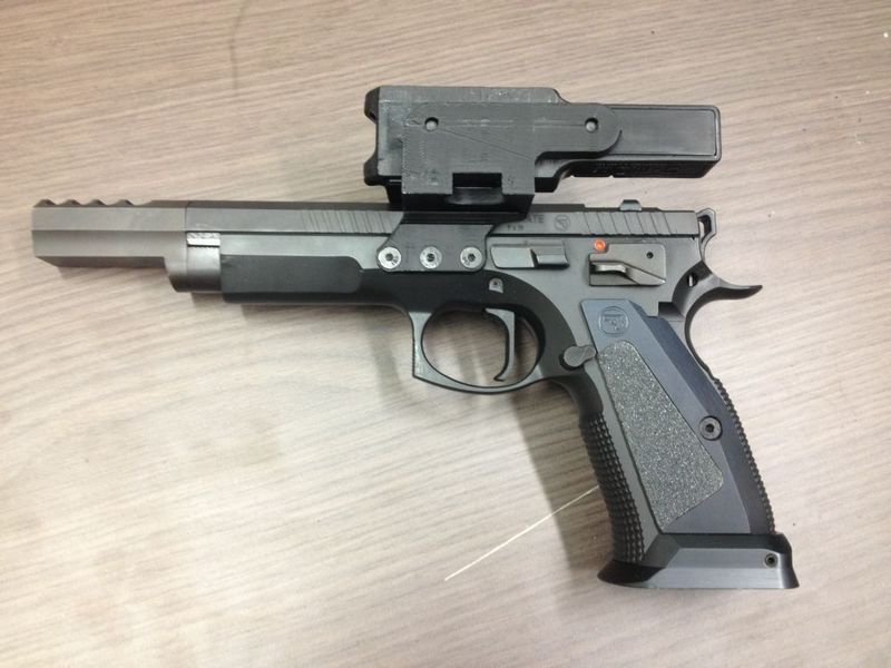 CZ75 TS CZECHMATE 90 DEGREE C-MORE MOUNT