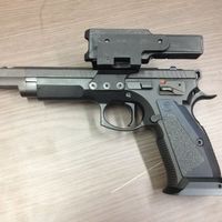 Small CZ75 TS CZECHMATE 90 DEGREE C-MORE MOUNT 3D Printing 103214