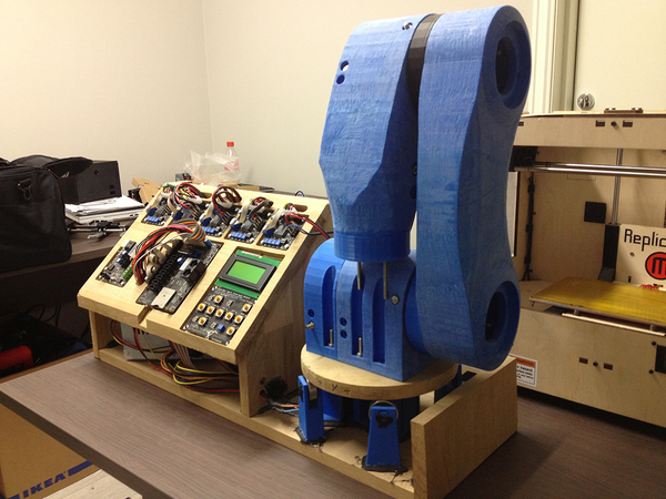 4 DOF 3D Printed Robotic Arm