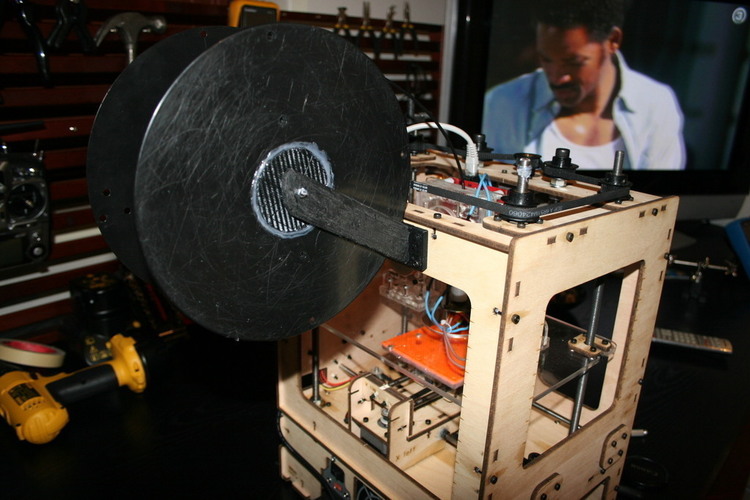Makerbottable spool-holder 3D Print 103346