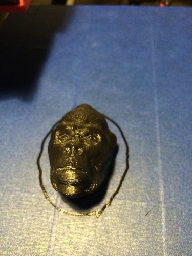 Harambe Head (Gorilla) 3D Print 103448
