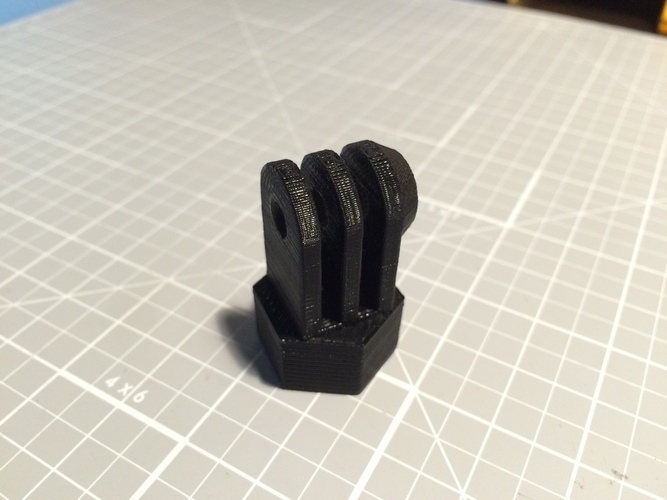 GoPro Mount for M9 Screw 3D Print 103461